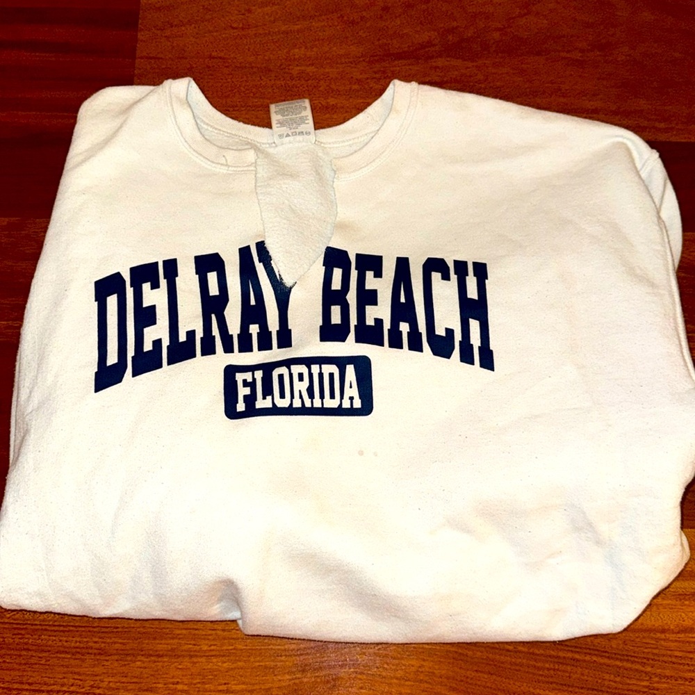 Delray Beach sweatshirt